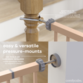 Load image into Gallery viewer, Baby Safety Gate in Blush
