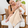 Load image into Gallery viewer, Cotton Burp Cloths in Cream
