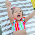 Load image into Gallery viewer, The Kenzie Beach Towel - Brush Stripes
