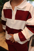 Load image into Gallery viewer, Child Rugby Sweatshirt | Deep Cranberry
