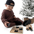 Load image into Gallery viewer, Silicone & Beechwood Tic Tac Toe
