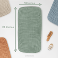 Load image into Gallery viewer, Muslin Burp Cloths in Multi Boy
