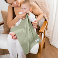 Load image into Gallery viewer, Cotton Burp Cloths in Sage
