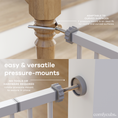 Load image into Gallery viewer, Baby Safety Gate in White
