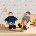Load image into Gallery viewer, Tiny Land® Sweetwood Evergreen Dollhouse & Wooden Dollhouse Dolls
