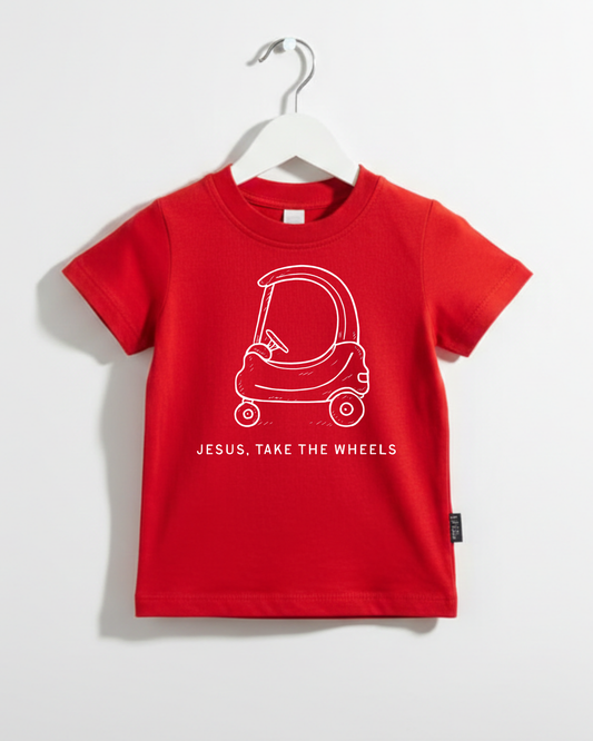 Jesus Take the Wheels - Cozy Coupe