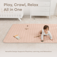 Load image into Gallery viewer, Play Mat with Non-Slip Bottom in Blush
