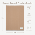 Load image into Gallery viewer, Cotton Burp Cloths in Cedar
