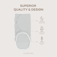 Load image into Gallery viewer, Easy Swaddle Blankets with Zipper in Stone, Pacific Blue, Nomadic Blue
