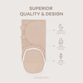 Load image into Gallery viewer, Easy Swaddle Blankets with Zipper in Light Blush, Blush, Mauve
