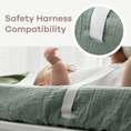 Load image into Gallery viewer, Muslin Fitted Changing Pad Cover
