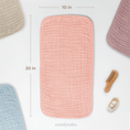 Load image into Gallery viewer, Muslin Burp Cloths in Lace

