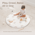 Load image into Gallery viewer, Play Mat with Non-Slip Bottom in Rainbow
