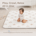 Load image into Gallery viewer, Play Mat with Non-Slip Bottom in Rainbow
