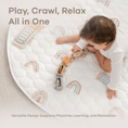 Load image into Gallery viewer, Play Mat with Non-Slip Bottom in Rainbow
