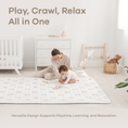 Load image into Gallery viewer, Play Mat with Non-Slip Bottom in Rainbow
