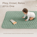 Load image into Gallery viewer, Play Mat with Non-Slip Bottom in Fern
