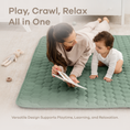 Load image into Gallery viewer, Play Mat with Non-Slip Bottom in Fern
