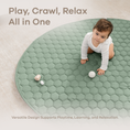 Load image into Gallery viewer, Play Mat with Non-Slip Bottom in Fern
