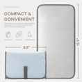 Load image into Gallery viewer, Compact Changing Pad in Sea Blue
