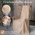 Load image into Gallery viewer, Adult Waffle Blankets in Blush
