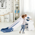 Load image into Gallery viewer, 3 in 1 Toddler Slide Baby Slide Climber Playset with Basketball Hoop and Basketball
