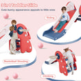 Load image into Gallery viewer, 3 in 1 Toddler Slide Baby Slide Climber Playset with Basketball Hoop and Basketball
