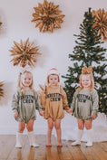 Load image into Gallery viewer, Christmas Crew Sweatshirt Romper - more colors
