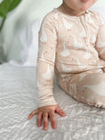Load image into Gallery viewer, Silly Goose on the Loose Bamboo Zippy Romper
