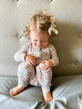 Load image into Gallery viewer, Darling Ditsy Bamboo Zippy Romper
