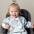 Load image into Gallery viewer, The Grayson Long Sleeve Bib - Hydrangeas
