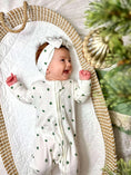 Load image into Gallery viewer, Tiny Trees Ribbed Bamboo Zippy Pajamas
