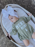 Load image into Gallery viewer, Merry Mini Christmas Sweatshirt Romper

