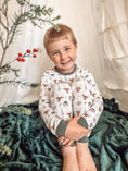 Load image into Gallery viewer, North Pole Pals 2pc Bamboo Pajamas
