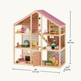Load image into Gallery viewer, Tiny Land® Sweetwood Dollhouse without Dolls
