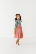 Load image into Gallery viewer, Bamboo Tulle Dress - Juniper
