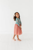 Load image into Gallery viewer, Bamboo Tulle Dress - Juniper
