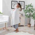 Load image into Gallery viewer, Baby Waffle Blankets in White
