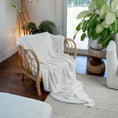 Load image into Gallery viewer, Adult Muslin Blanket in White
