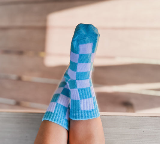 Arctic Blue Checker