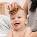 Load image into Gallery viewer, Muslin Washcloths in Caramel
