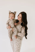Load image into Gallery viewer, Bamboo Zip Pajamas | French Gray Floral
