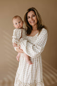 Load image into Gallery viewer, Ruffle Romper | Gingham
