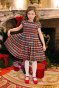 Load image into Gallery viewer, VICTOIRE TARTAN SMOCKED DRESS
