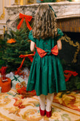 Load image into Gallery viewer, PERLA GREEN SMOCKED DRESS
