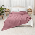 Load image into Gallery viewer, Adult Waffle Blankets in Mauve
