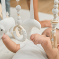 Load image into Gallery viewer, Baby Play Gym in Natural Wood
