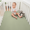 Load image into Gallery viewer, Muslin Fitted Crib Sheet
