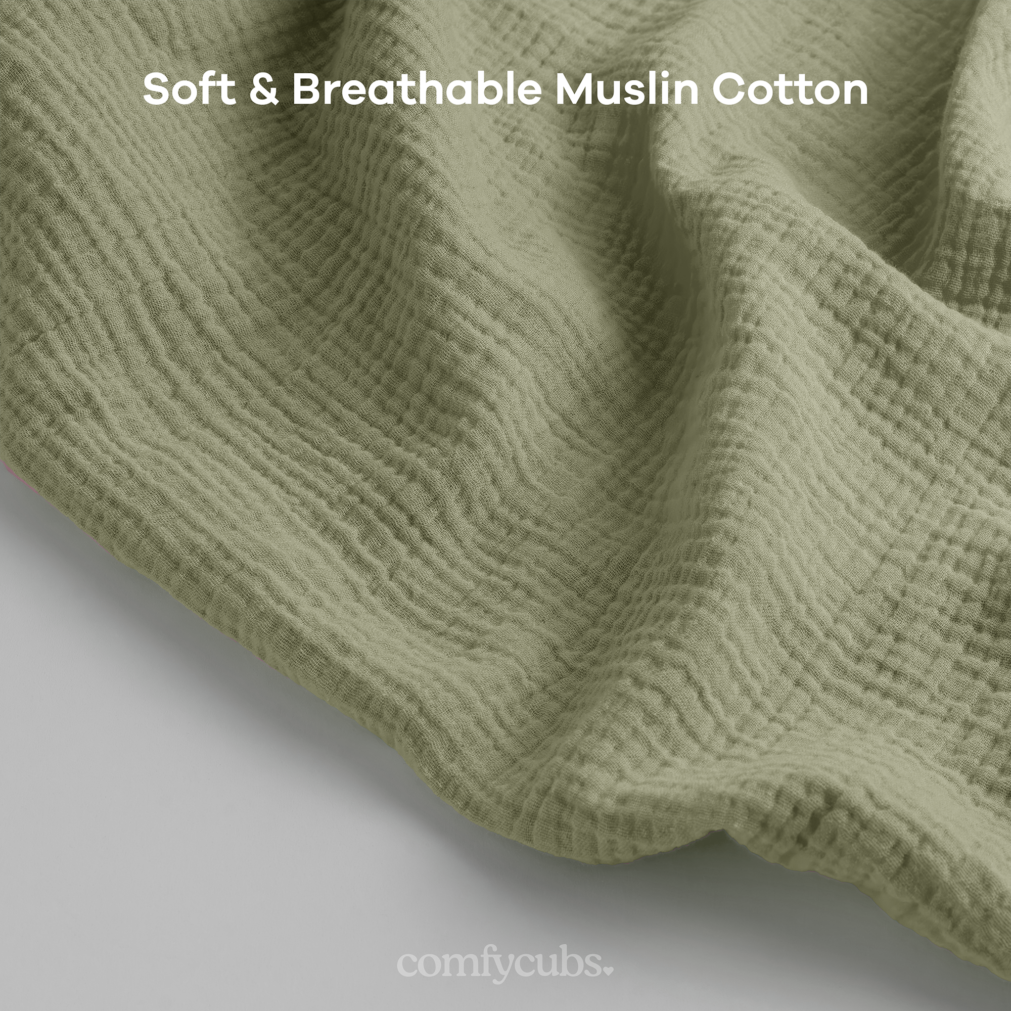Muslin Nursing Cover, Pack of 1 in Sage
