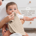 Load image into Gallery viewer, Muslin Burp Cloths in Sand
